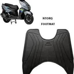 topmtop TVS Ntorq Washable Floor Mat/Foot Mat (D20) TVS Ntorq 125 Two Wheeler Mat-picture-27
