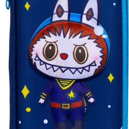 kihika 3D Cover EVA Space Labubu Theme Pencil Case Large Capacity Pouch Boys & Girls Students Art EVA Pencil Box image 1