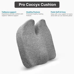 twinkido Memory Foam Solid Cushion Pack of 1 image 3