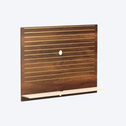 bluewud Reyloye TV Unit In Brown Maple & Beige Finish image 3