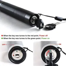 HALOZA Green Laser Pointer Pen Beam with Stylish Disco Light 5 Mile + Battery image 5