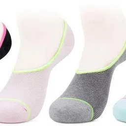 bonjour Women Solid, Self Design Peds/Footie/No-Show image 2