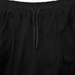 nb nicky boy Men Solid Black Track Pants image 3