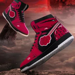 bewakoof Akatsuki Color Block High-Top Sneakers For Men-picture-11