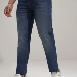 highlander Men Slim Mid Rise Blue Jeans image 2