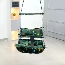 kd creation Cotton Swing for Kids, Chair Jhula for 1-5 Years Bouncer image 2