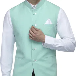 favoroski Solid Men Waistcoat-picture-22