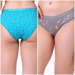 softrays Pack of 6 Women Hipster Multicolor Panty image 3