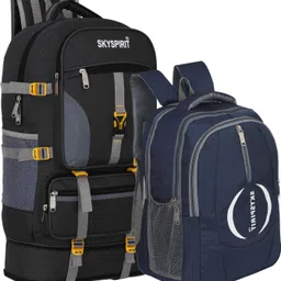 sky spirit Travel Backpack Combo for Men and Women Hiking & Camping Bag Set | Outdoor Gear Rucksack - 70 L-picture-31