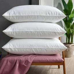 urmila creation Microfibre Sleeping Pillow Pack of 6 Solid LUXURY image 3