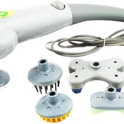 JUST ELITE 1Magic Body Pain Relief / fat cutter device Massager Stepless speed 8 head Massage Stick a complete body massager Massager image 2