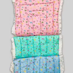 abc Newborn Baby Godadi Set of 3 | Soft Cotton Printed Quilts image 3