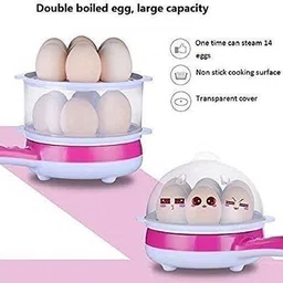 amazing mall EGG BOILER EGG COOKER DOUBLE2 14 P EG -14EP Egg Cooker (14 Eggs) SP2 Egg Cooker image 2