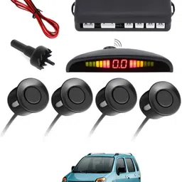 monolive Black Reverse Car Parking Sensor for Universal for All Cars-304 Set of 4 pcs Car Parking Sensors with LED Parking Assistant Kit-304 Parking Sensor-picture-31