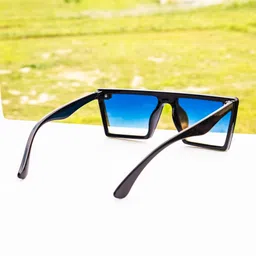 jiebo UV Protection Rectangular Sunglasses (Free Size) image 5
