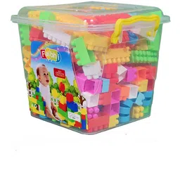 faibhi 250pcs Building Blocks with Storage Container image 2