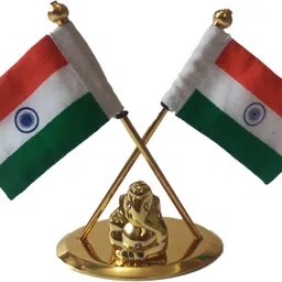 chamunda enterprise INDIAN FLAG Rectangle Car Dashboard Flag-picture-11