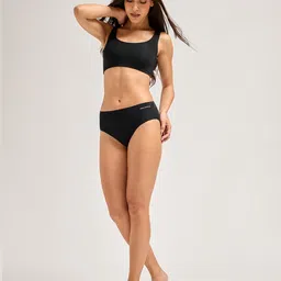 urban adventure Pack of 2 Women Hipster Black, Red Panty image 4