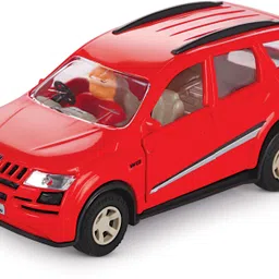 dealbindaas Mahindra XUV 500 Pull Back |Opening Doors|Miniature Scaled Models|-Red image 1
