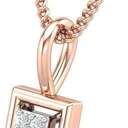 JEWEL HUB JPT1856 18kt Diamond Rose Gold Pendant-picture-15