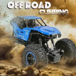 wembley Rc Monster Truck Remote Control Car for Kids 2WD Rock Crawler 1:18 Rc Car Toys image 3