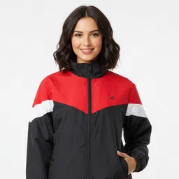 SOUNIK FASHION SDS Colorblock Women Wind Cheater image 4