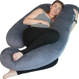 onenonly Microfibre Pregnancy Pillow Pack of 1 Solid-picture-23