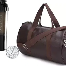 true indian Superior Quality Gym Bag with shaker bottle for men Fitness Accessory Kit Kit image 1