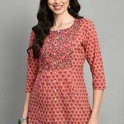 meesan Casual Regular Sleeves Printed Women Multicolor Top-picture-13