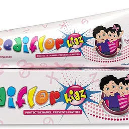 pediflor kidz Bubble Gum Flavor Toothpaste image 2