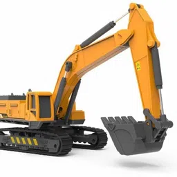 deoxy Construction Unbreakable Excavator JCB Toys Vehicles Friction Powered for Kids-picture-45