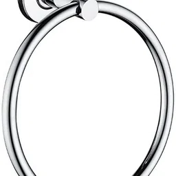 istar New Round Pipe Napkin Ring/Towel Ring/Napkin Holder/Towel Hanger(Silver Chrome) - Pack of 1 Silver Towel Holder-picture-21