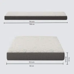 royaloak Snoozz Orthopedic Memory Foam Single Mattress image 2