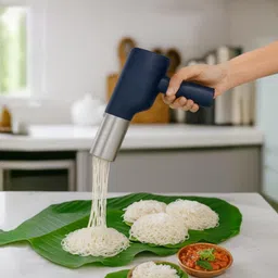 ajs Noodle Maker with 5 Moulds | Automatic Idiyappam & Pasta Maker Spaghetti and Pasta Maker image 3