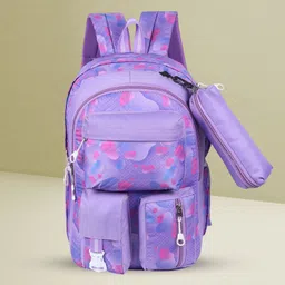 Medium 30 L Backpack Printed Girls School Bag |cute school bags for girls Waterproof and light weight-image-75