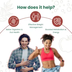 noa- nature's own alchemy Noa Apple Cider Vinegar Effervescents with Probiotics & Prebiotics for Gut Health, Weight Management, 10 Billion CFU, Vitamins B12, B6, D3, L-Carnitine, Garcinia Cambogia (Apple) image 4