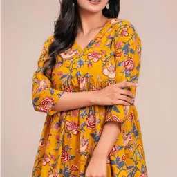 fasvastraa Women A-line Multicolor Above Knee/Mid Thigh Length Dress-picture-17