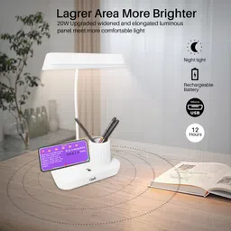 cinefx 3 Colour Mode Light- White, Warm, Warm-White/Table Study Lamp image 4