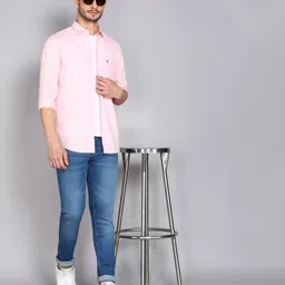 allen solly Men Regular Mid Rise Blue Jeans image 2