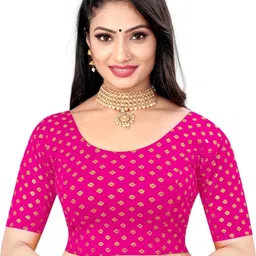 priyanka traders Round Neck Women Blouse-picture-38