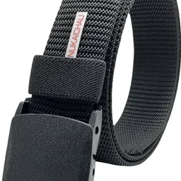 nukaichau Boys Casual, Evening, Party Black Nylon Belt image 1