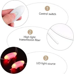 Trendzino Casual LED luminescent SHOELACES Shoe Lace image 4