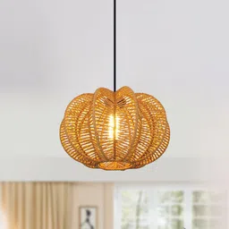 Rattan Seagrass Raffia Kauna Paper Lamp Premium Pendant Light Ceiling Handwoven Ceiling Light Ceiling Lamp-image-45