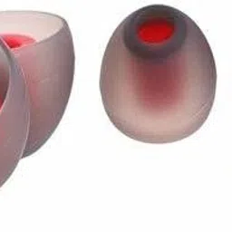 BUMTECH 6 pcs red white yellow Earbuds for Earphones Medium Size (6 Pcs (3 Pair) In The Ear Headphone Cushion image 2