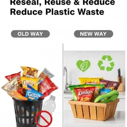 drumstone 2-in-1 Mini Bag Sealer Handheld Heat Sealing Machine Table Top Heat Sealer image 5