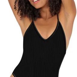 jovo Solid Women Swim-dress Black Swimsuit-picture-14