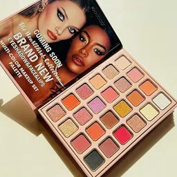 urbanucanbe 5 in 1 Makeup Book Kit | Eyeshadow (Glitter and matte) Highlighter Blush Contour 200 g image 3