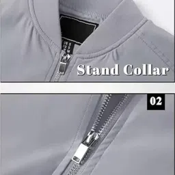 megnetar Men Solid Casual Jacket image 3