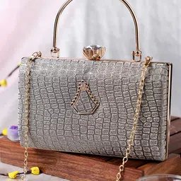 exotic Party GreyClutch-picture-39