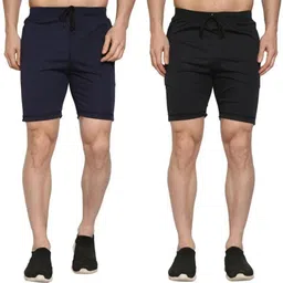 farsh Pack of 2 Solid Men Multicolor Regular Shorts-picture-20